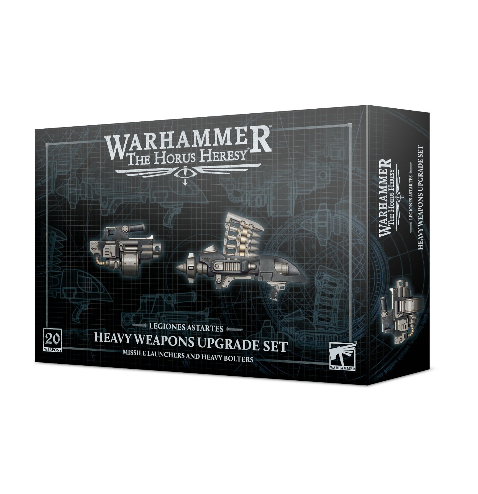 Missile Launchers Heavy Bolters Heavy Weapons Upgrade Set Warhammer 40K 30K