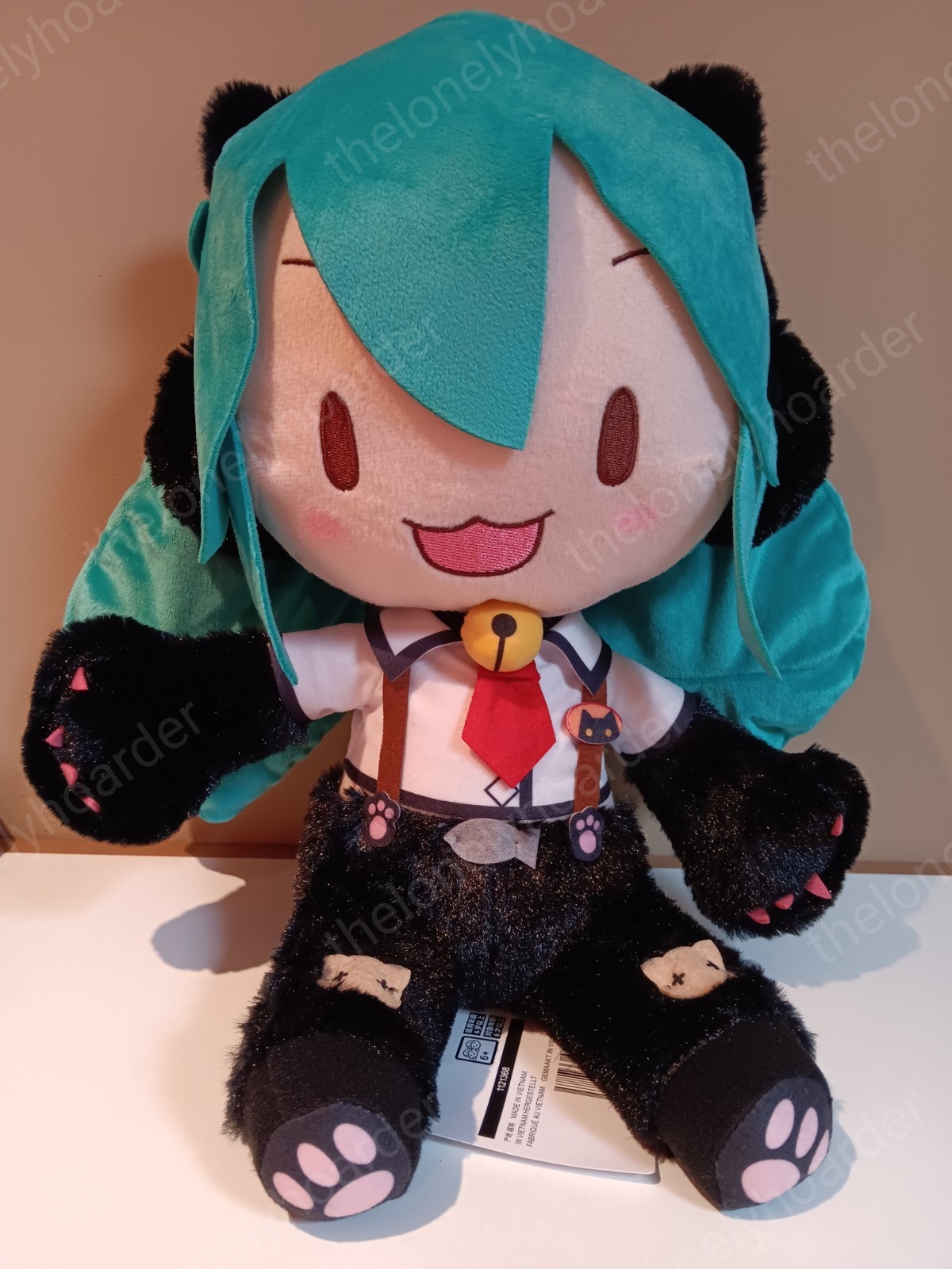 Hatsune Miku Project DIVA Arcade Future Tone Kitty Cat 12" Plush Nyanko New NWT
