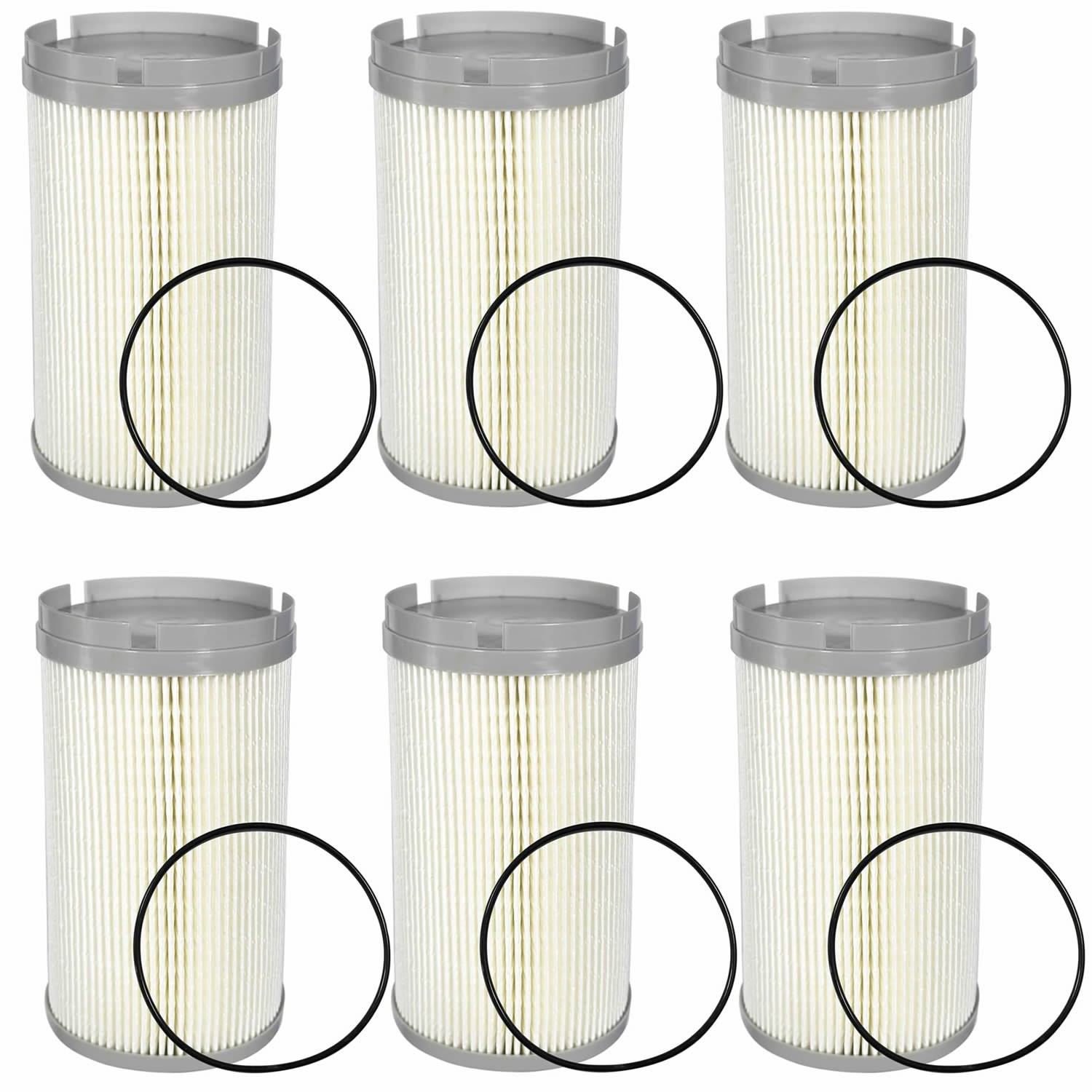 6X K37-1029 Fuel Filter For Cummins ISX15 Engines Peterbilt 367 389 587 FS20172