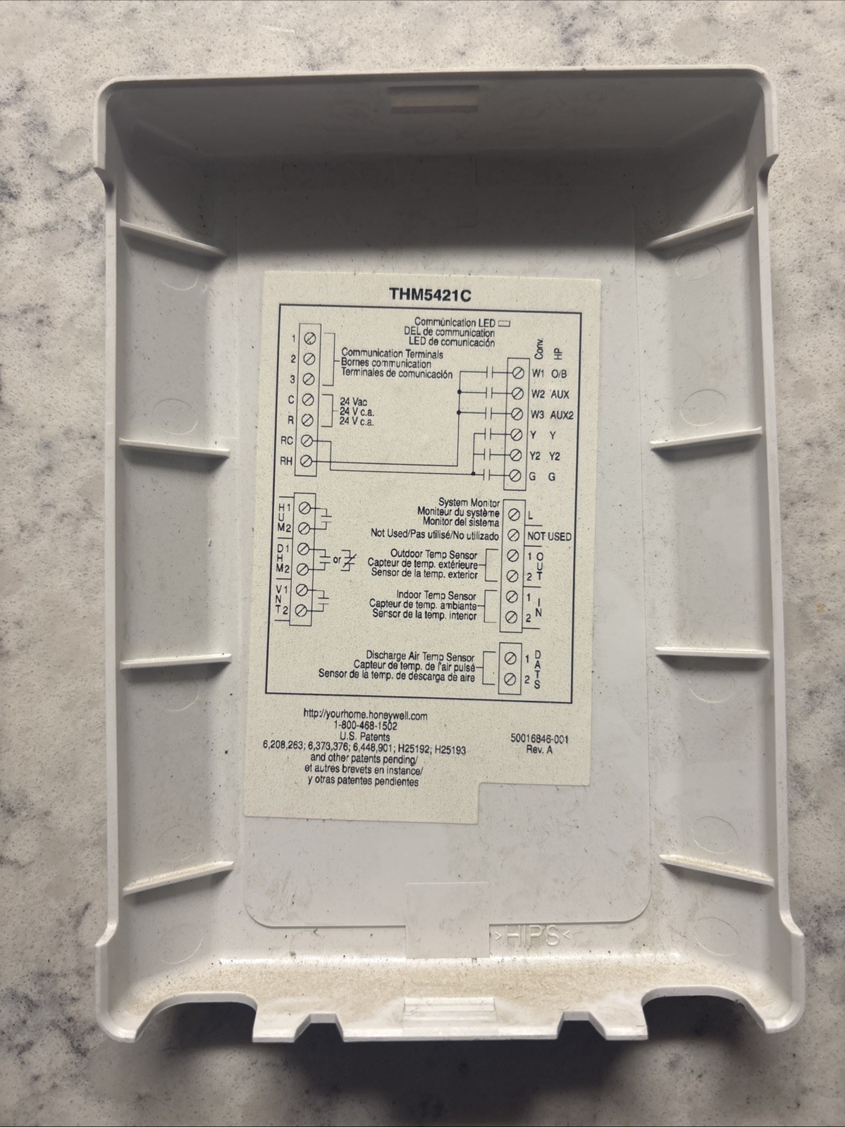Honeywell THM5421C1008 Equipment Interface Module
