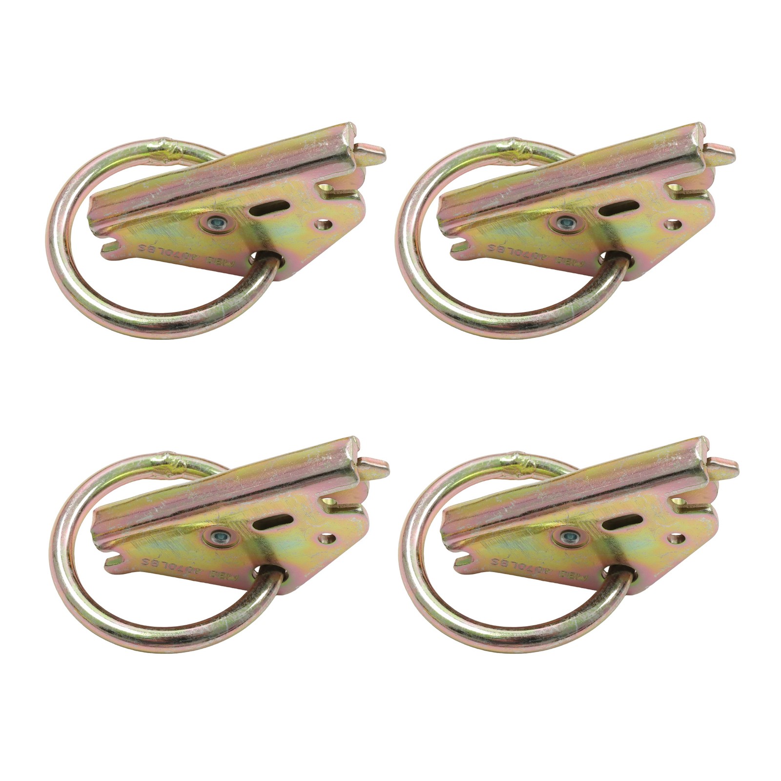 LABLT Horizontal 1' E -Track Rail Tie Down Enclosed Trailers Durable For Trucks
