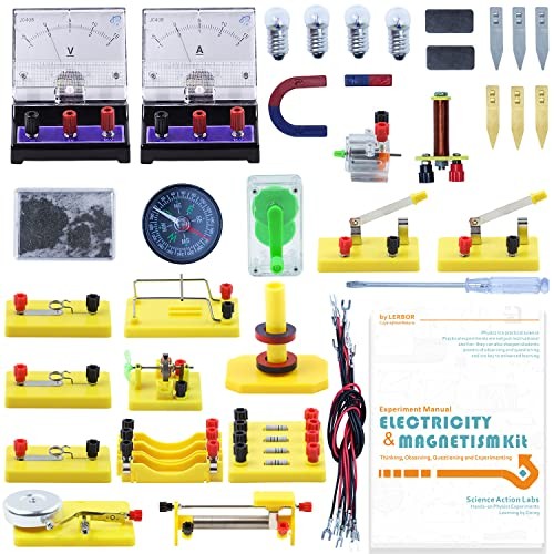 Electricity Kit Physics Science Lab Basic Circuit Learning Set Electricity