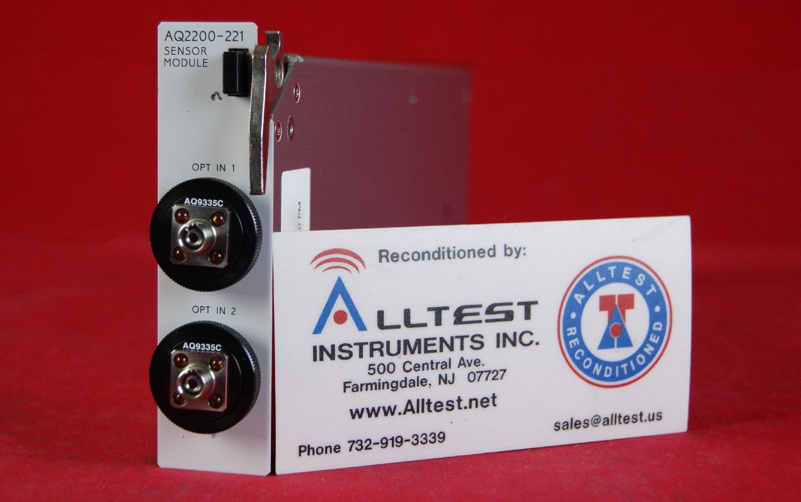 Ando AQ2200-221 91KC04849 Optical Power Meter