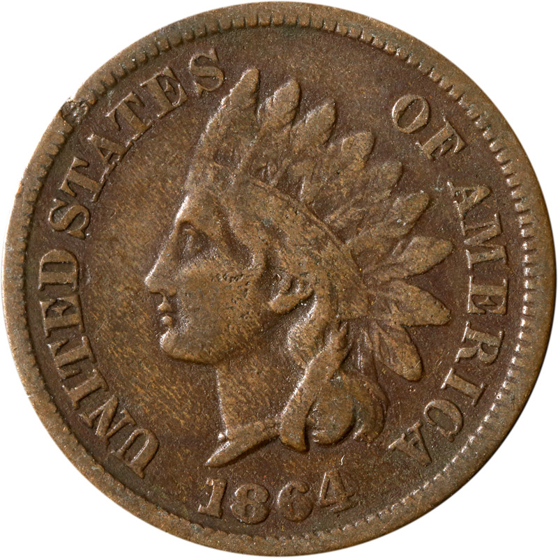 1864-L Indian Cent Great Deals From The Executive Coin Company
