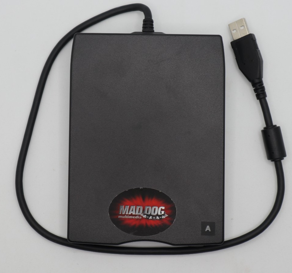 TEAC Mad Dog Multimedia External Floppy Disk Drive Model No. FD-05PUW