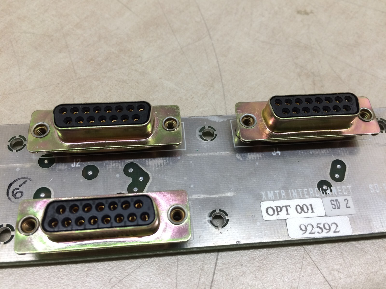 Harris Farinon XMTR Interconnect SD-103480