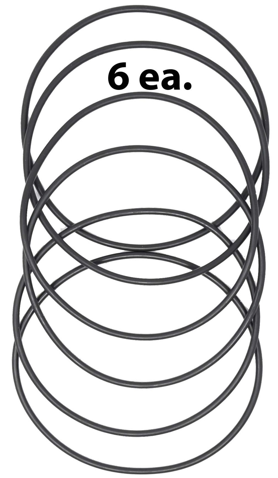 Kinetic Wares 151122 Oring Compatible with Big Blue, Pentek, Pentair Black