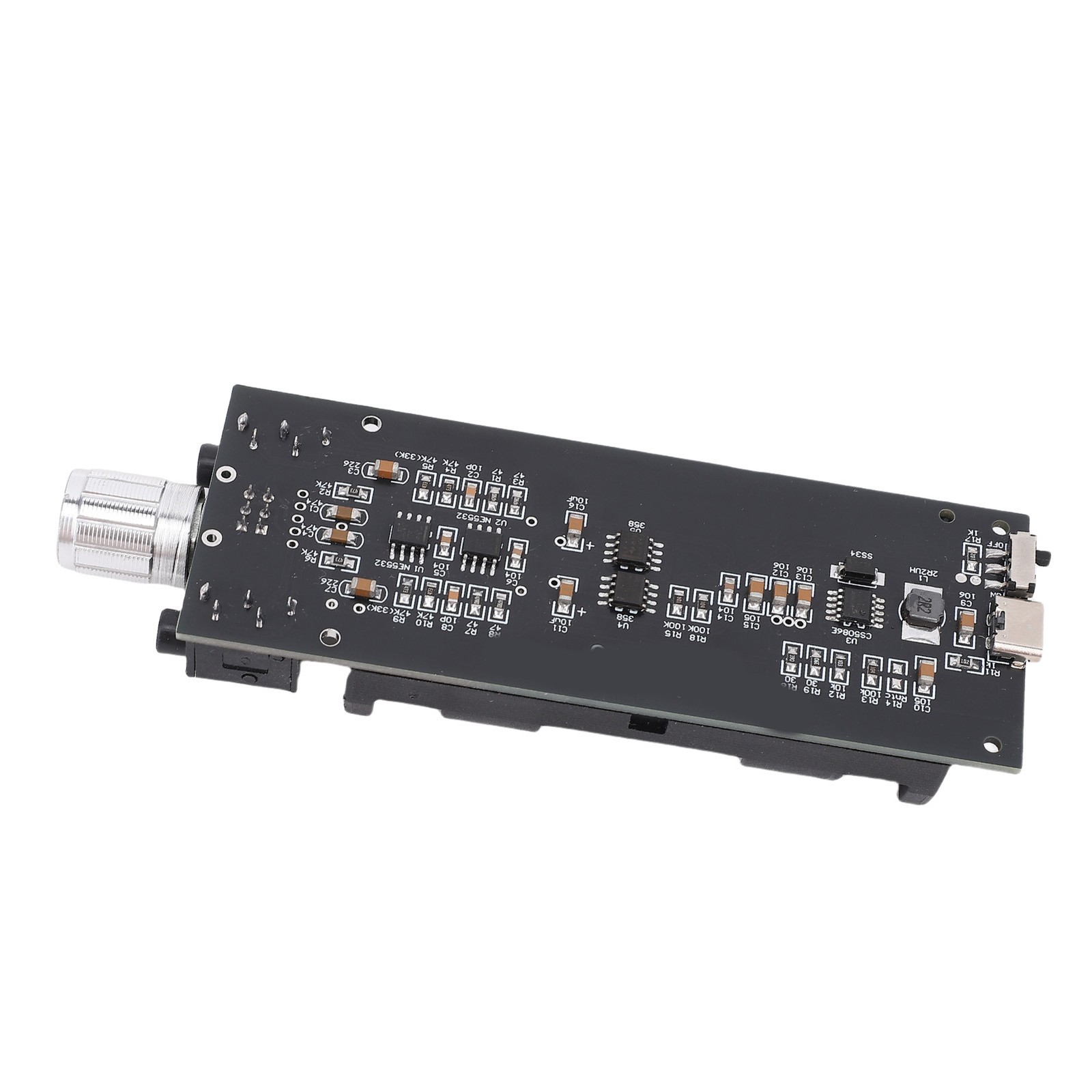 47HiFi NE5532 Headphone Amplifier Board PCB Rechargeable Earphone Amp Module 2A