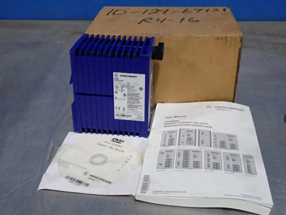 HIRSCHMANN RS20-0800T1T1SOAPHH08.0.06 RAIL SWITCH   04200600951