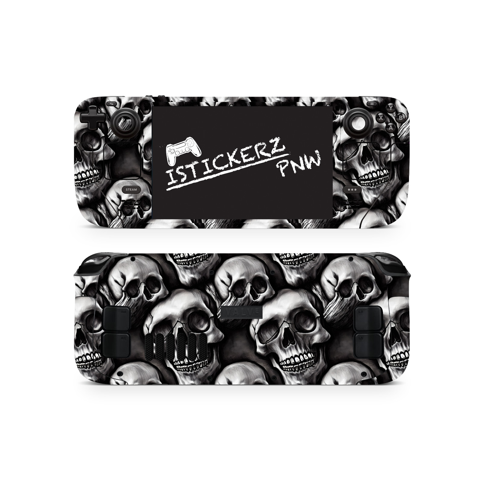 Skull Vinyl Wrap Skin Compatible with Steam Deck OLED- Steam Deck Skins