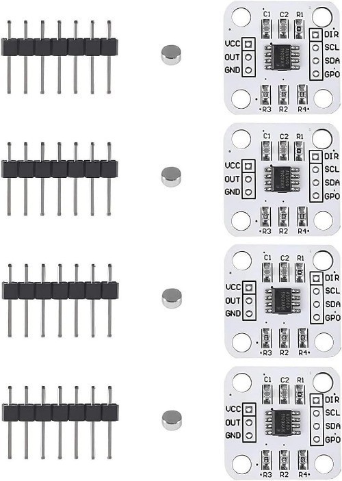 AS5600 12bit Magnetic Encoder Sensor 3.3V High Precision Angle Measurement