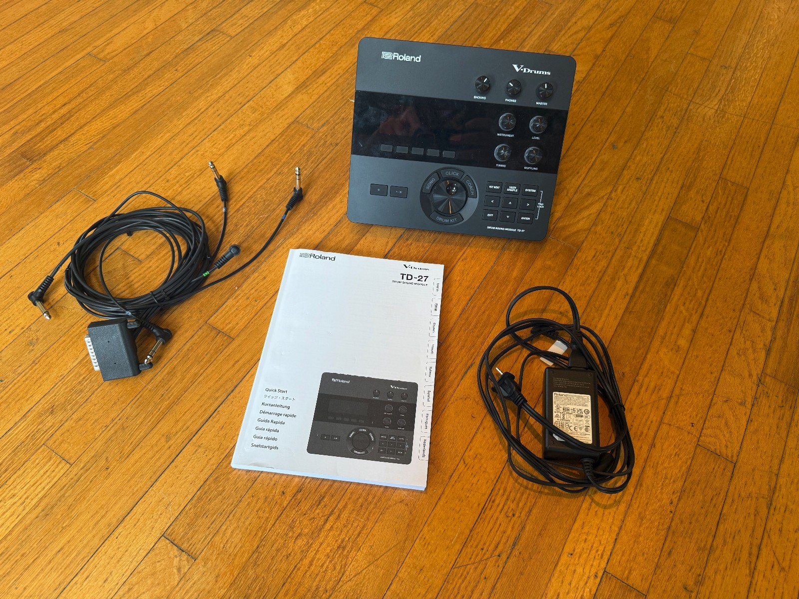 Roland Td-27 VDrum Module Brain with Manual