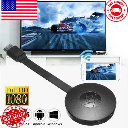 For Chromecast Google Wireless HDMI-Compatible HD Display Media Streaming_Video