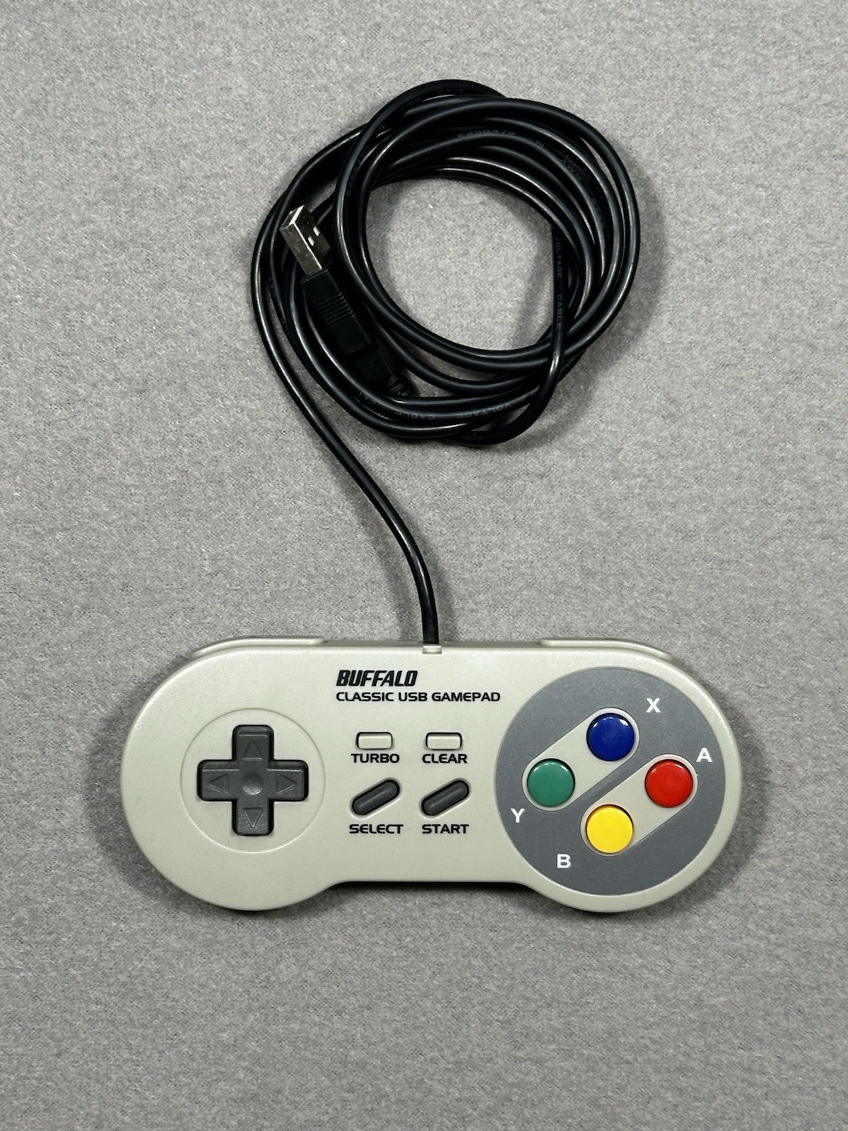 Buffalo Classic USB Gamepad BSGP815GY SNES Style PC Controller Tested