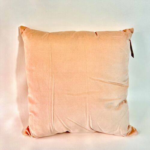 Room Essentials Cool Peach Cotton Velour Toss Pillows - 18" x 18"
