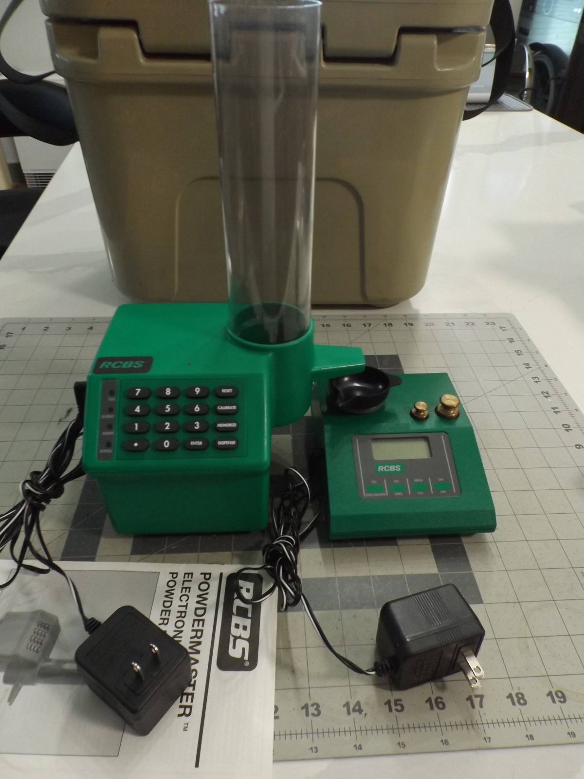 RCBS Powermaster Electronic Powder Dispenser & RCBS Powder Scale