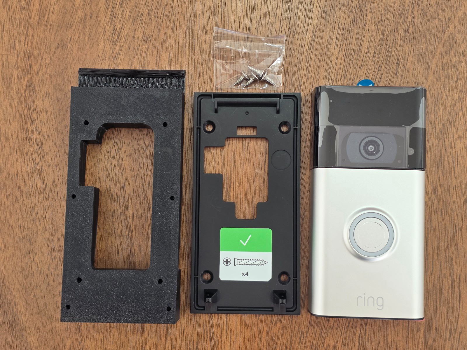 No-Drill Vinyl Siding Mounting Bracket Ring Battery Newest Model, Pro, Plus