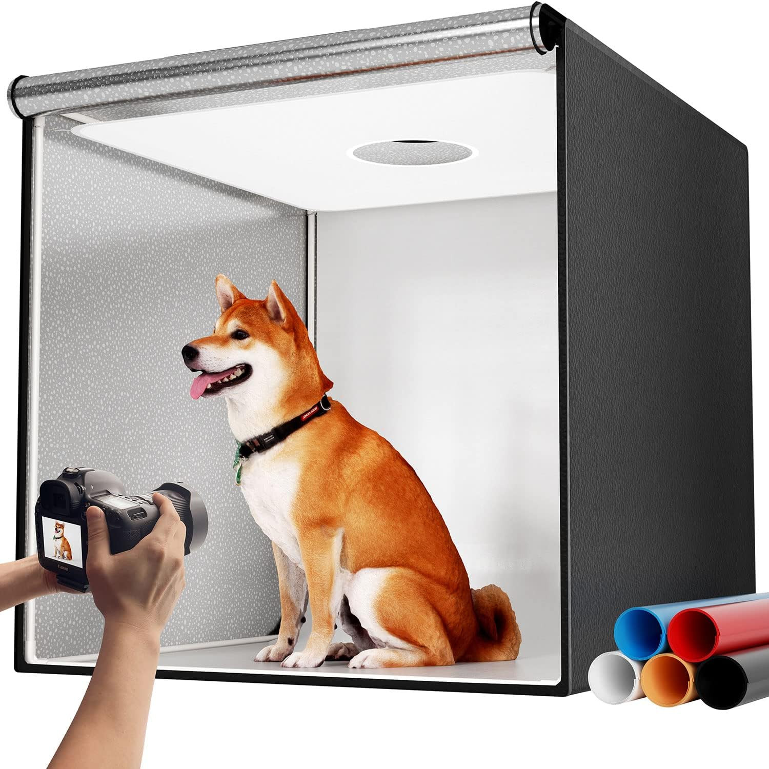 Photo Studio Light Box for Photography:  32X32 Inch 210 LED Large Light