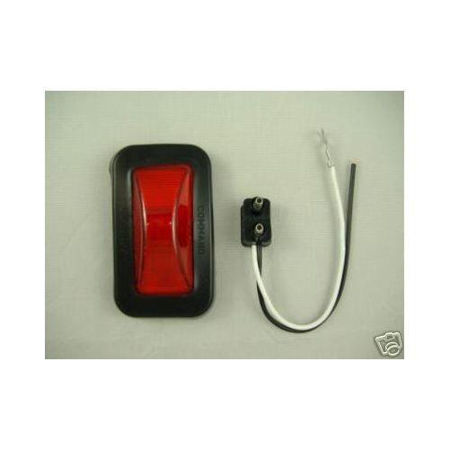 Truck Trailer RV Clearance Marker Lights / Grommet Mount / 2.5" Red Incandescent