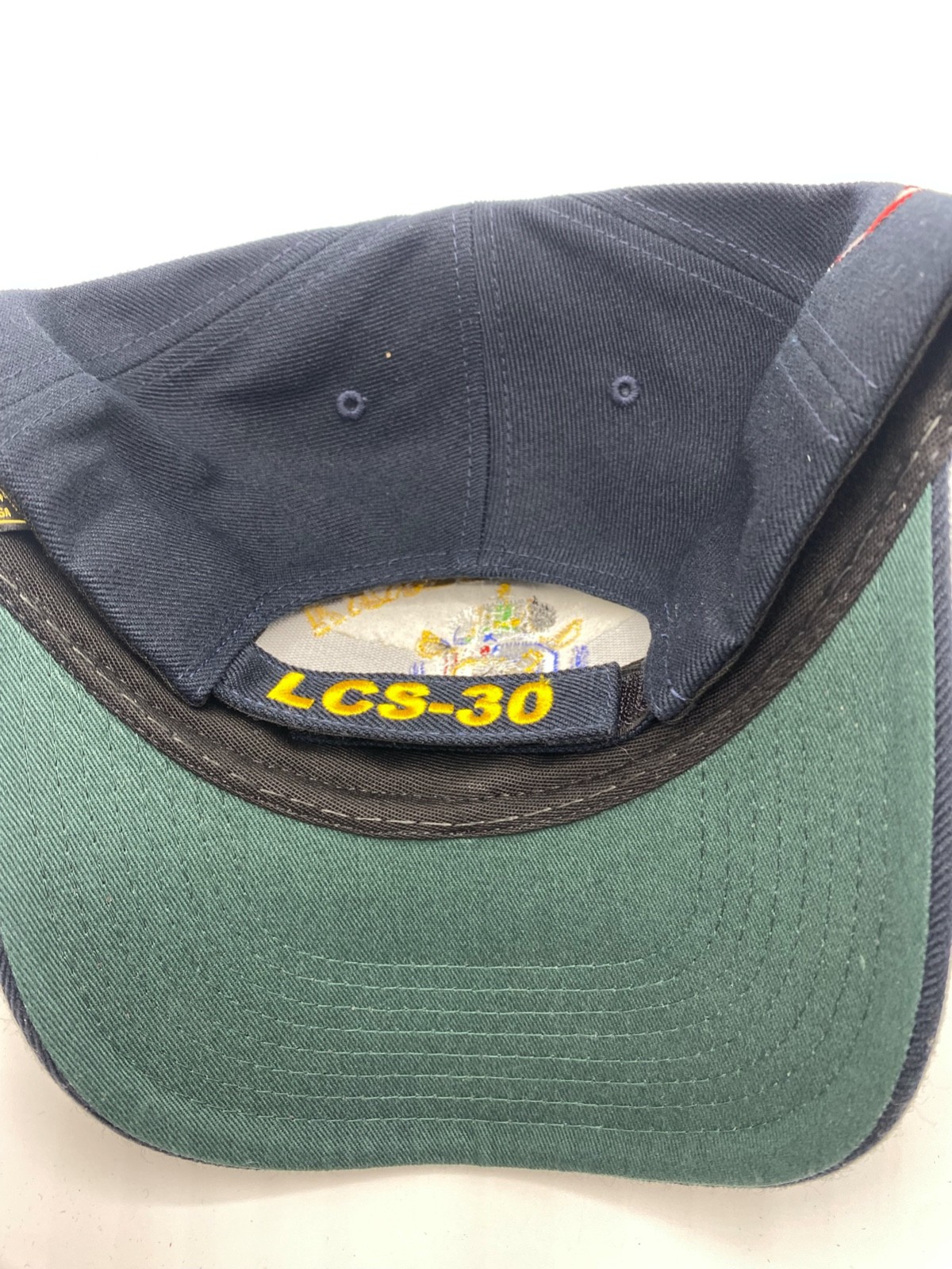 The Corps USS Canberra LCS 30 Logo Blue Baseball Cap Hat One Size
