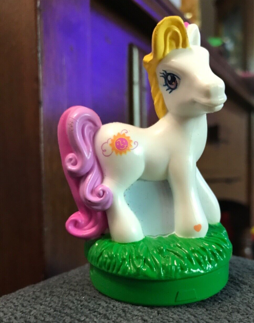 Hasbro My Little Pony Sunny Daze G3 Play-Doh 2004 Rubber Stamp Figure
