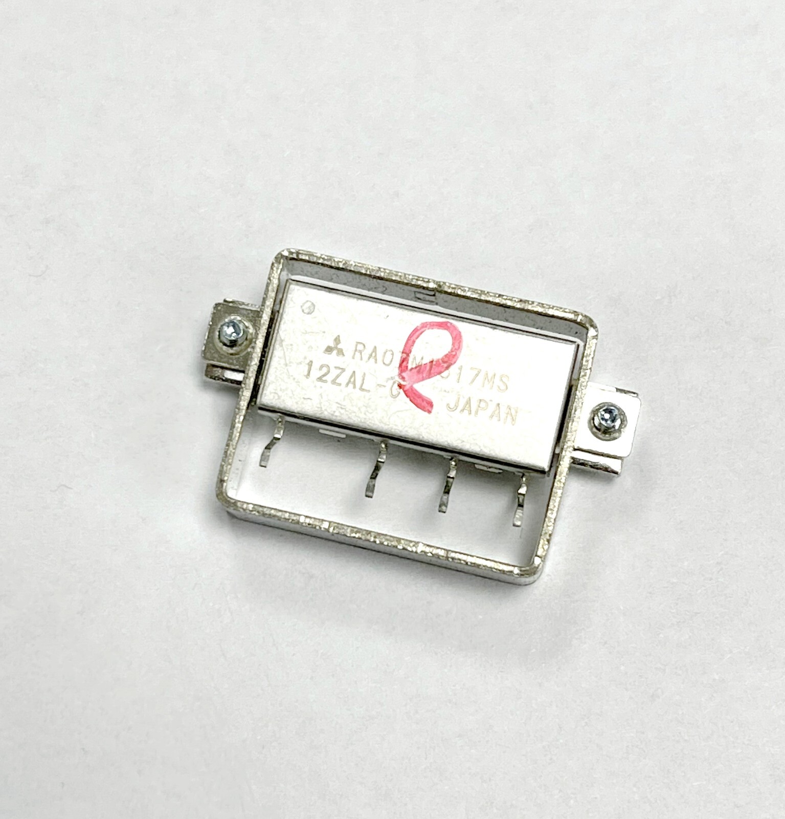 Mitsubishi RA07M1317MS 135-175MHz 6.7W 7.2V 2 Stage Amp For PORTABLE RADIO