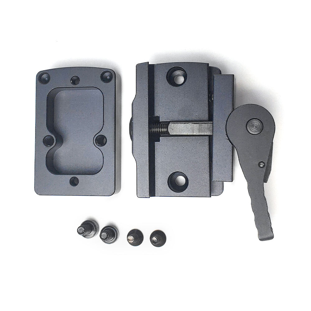 Fits For RMR Red Dot Sight Mount QD Auto Lock Riser Mount Picatinny Rail Base US