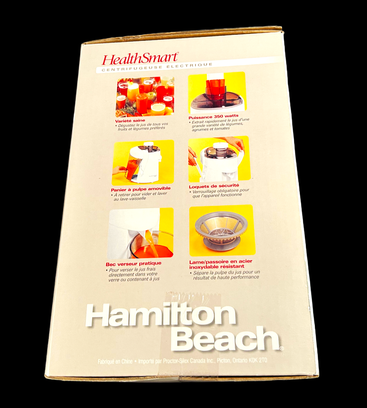 Hamilton Beach HealthSmart Juice Extractor, Model 67800, New in Box