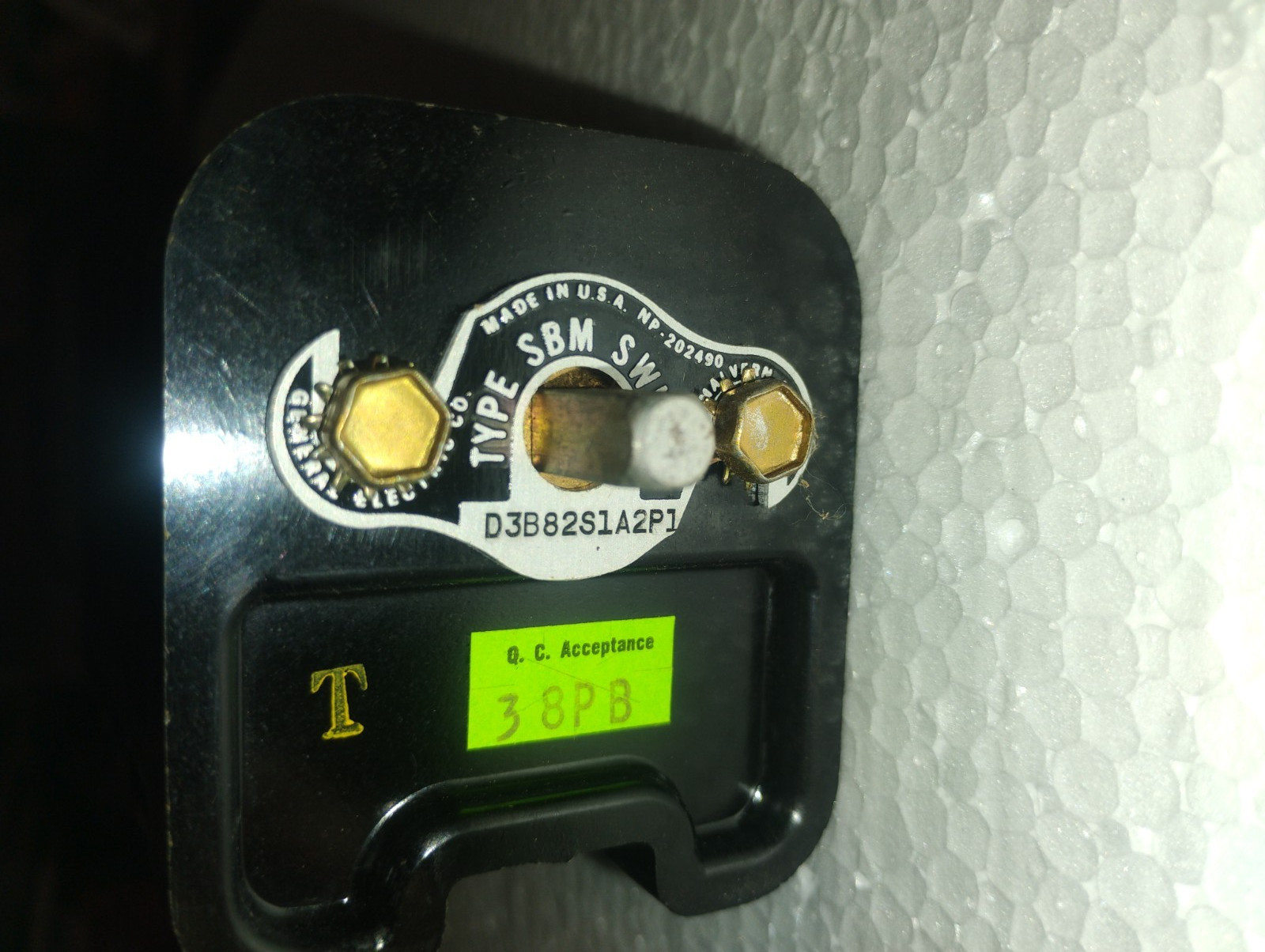 NEW General Electric SBM D3B82S1A2P1 Selector switch