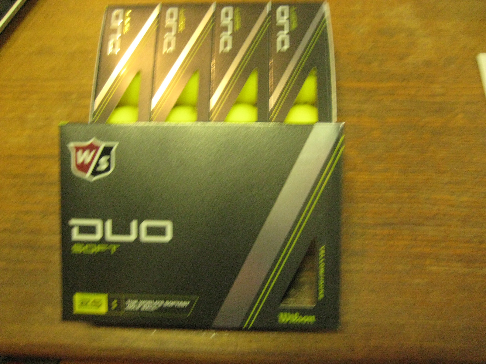 2 dozen BRAND NEW 2024 Wilson Staff Duo Soft 2.5 Optix golf balls  Yellow