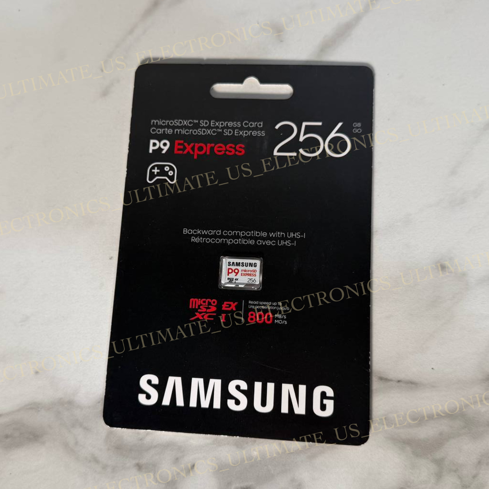 Samsung P9 Express Gaming microSD Card 256GB microSDXC for Switch 2 Switch OLED