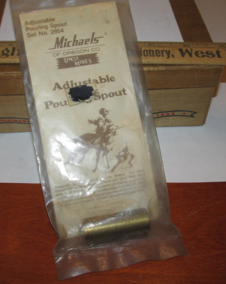 MUZZLE LOADER BLACK POWDER ADJUSTABLE POUR SPOUT MICHAEL'S OF OREGON NEW 2954