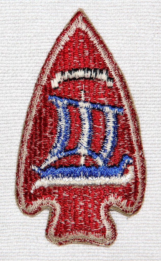 MINT, UNISSUED, ORIGINAL WWII 474TH INFANTRY REGIMENT PATCH