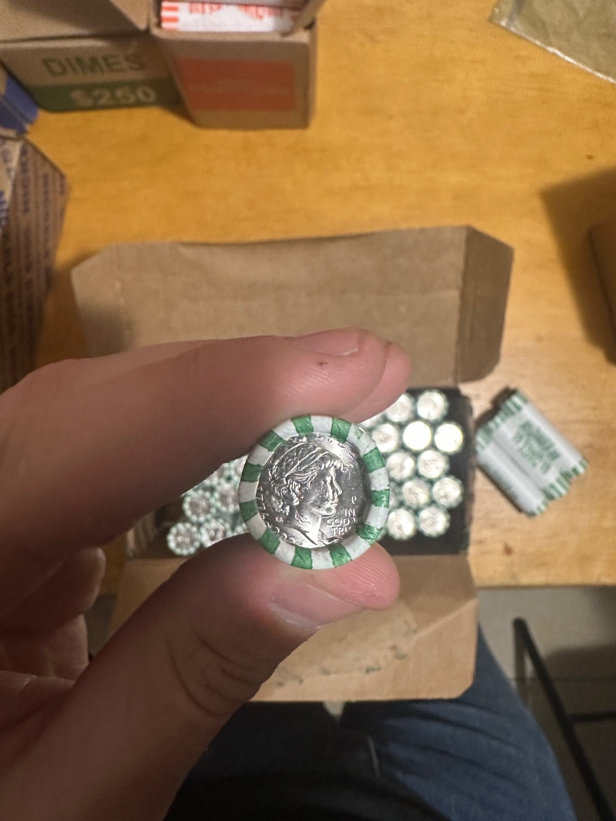 2026 P BU Emerging Liberty Brandless Dime Rolls