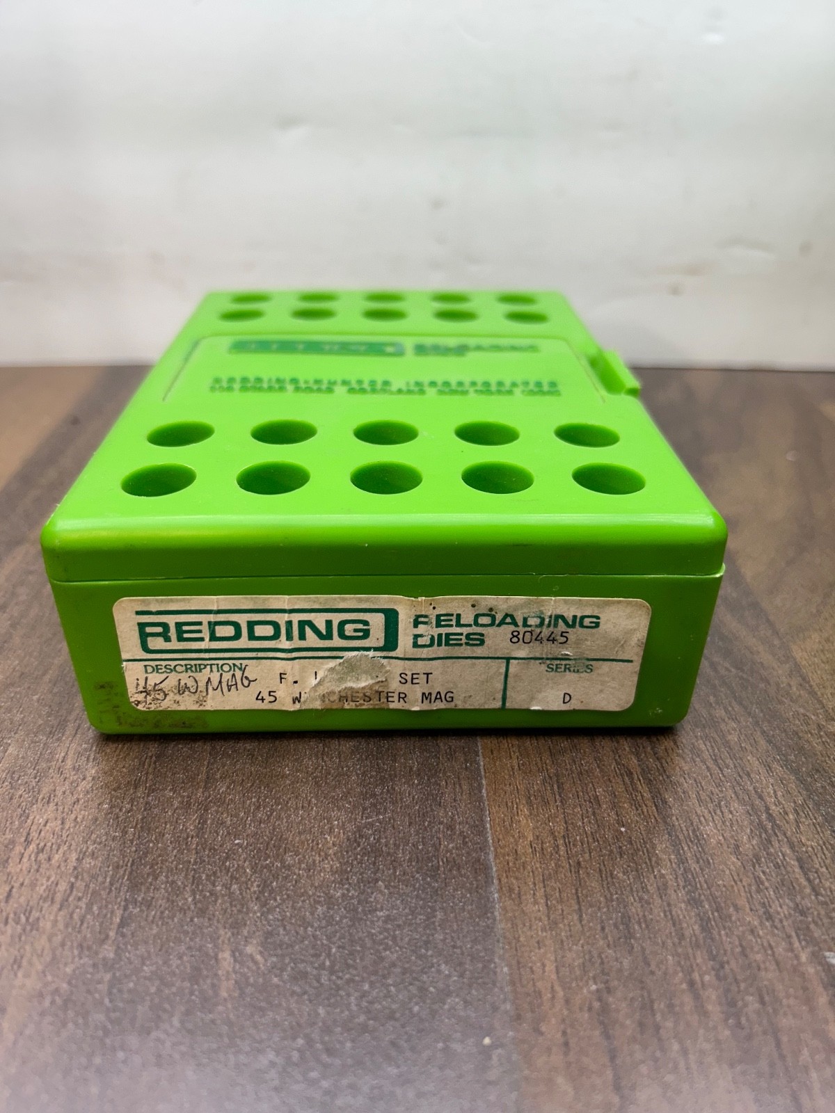 Redding 45 Winchester Magnum Reloading Die Set 45 Win Mag Dies