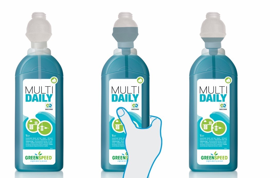 3 bottles concentrate - Professional Cleaning solutions