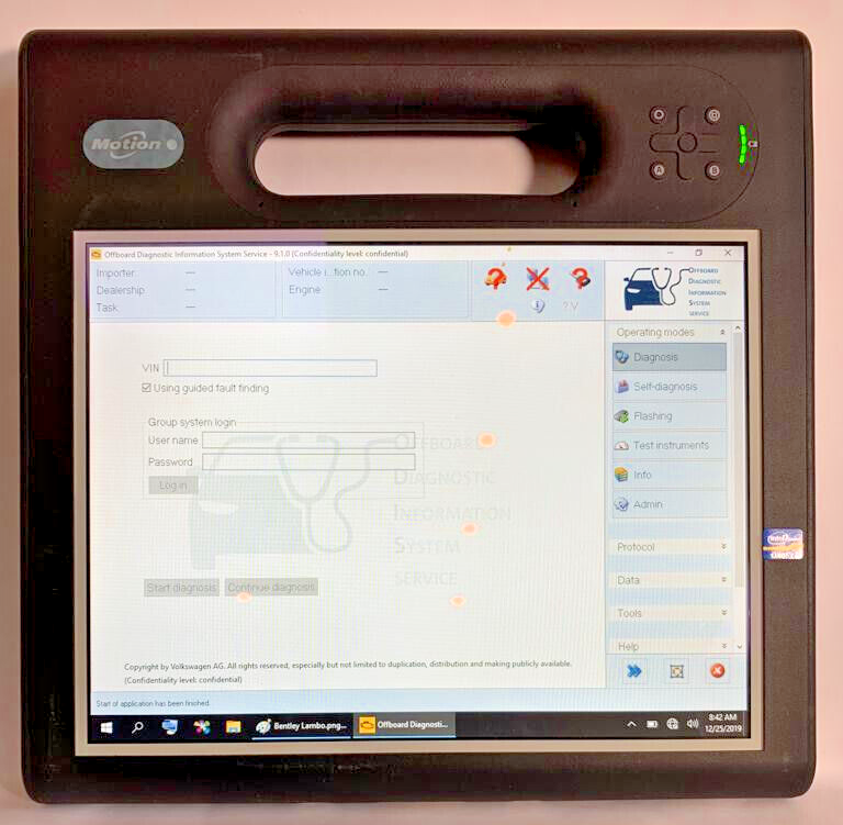 2023 BENTLEY LAMBORGHINI BUGATTI ODIS DIAGNOSTIC PROGRAMMING DEALER iNTEL i5 SSD