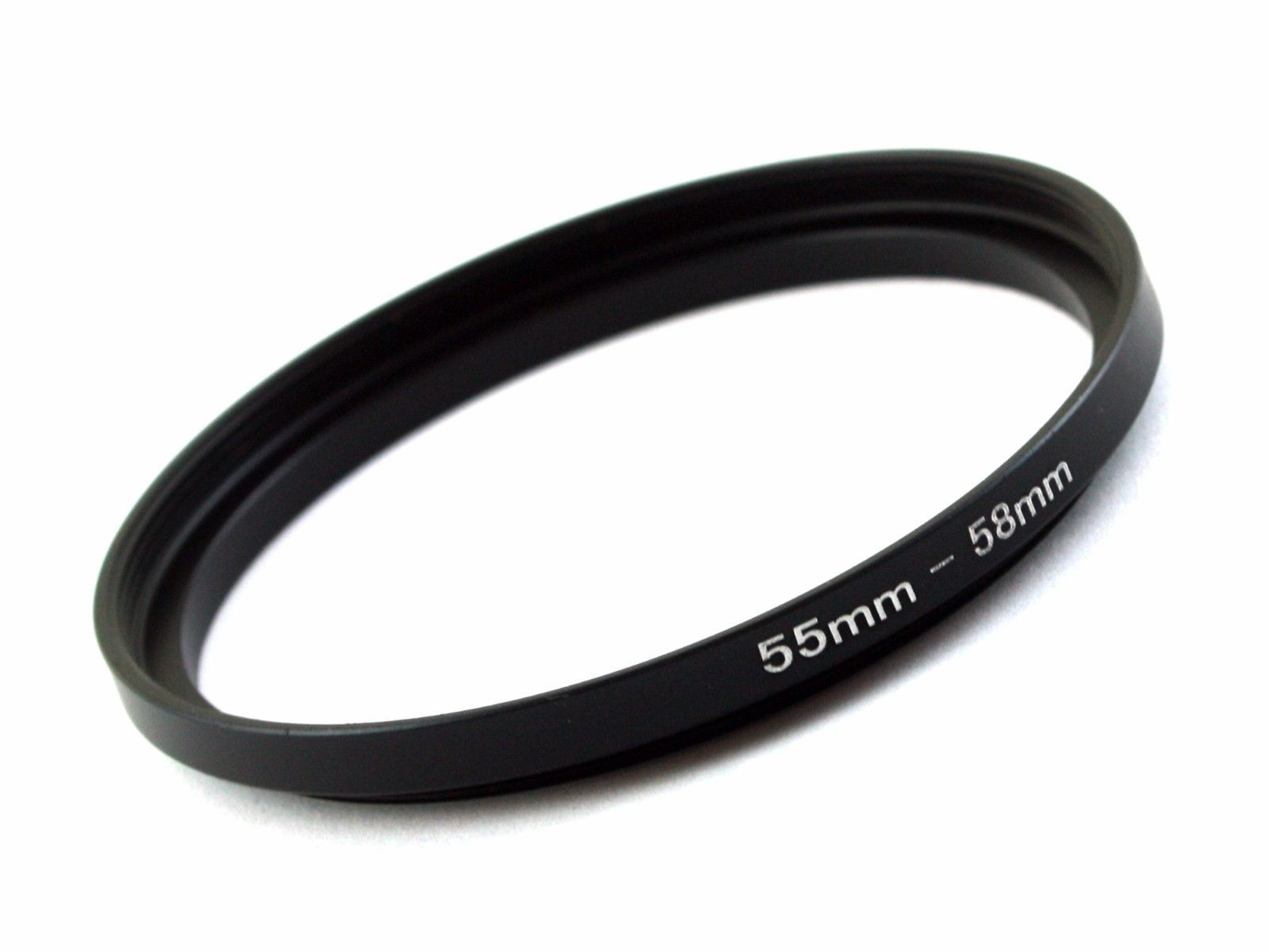 Step-Up Ring - 55mm to 58mm - For Filters Lens Hoods & More - 55-58mm