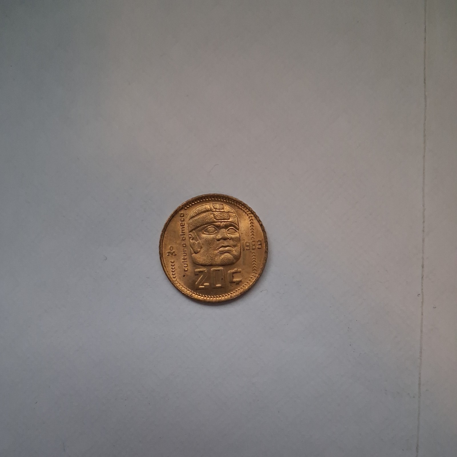 Mexico 20 Centavos 1983 Uncirculated  Coin