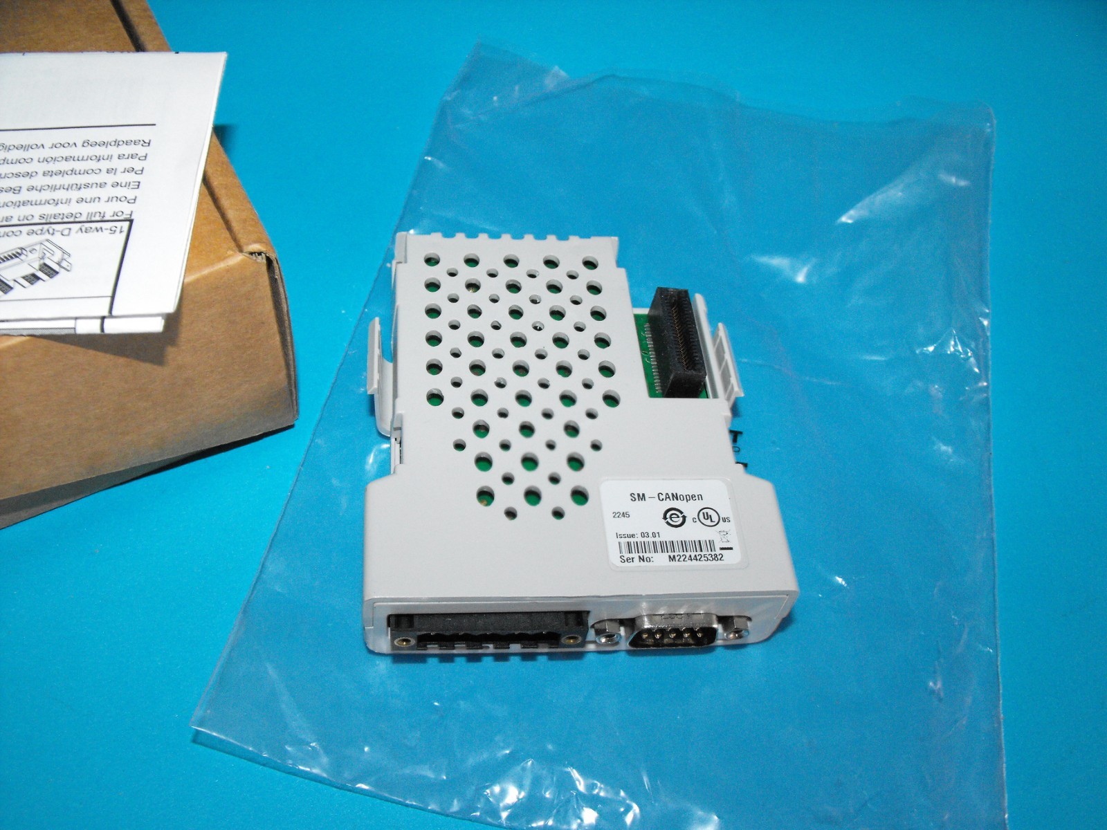 Control Techniques SM-CANopen.2245.SER N.M224425382.USED