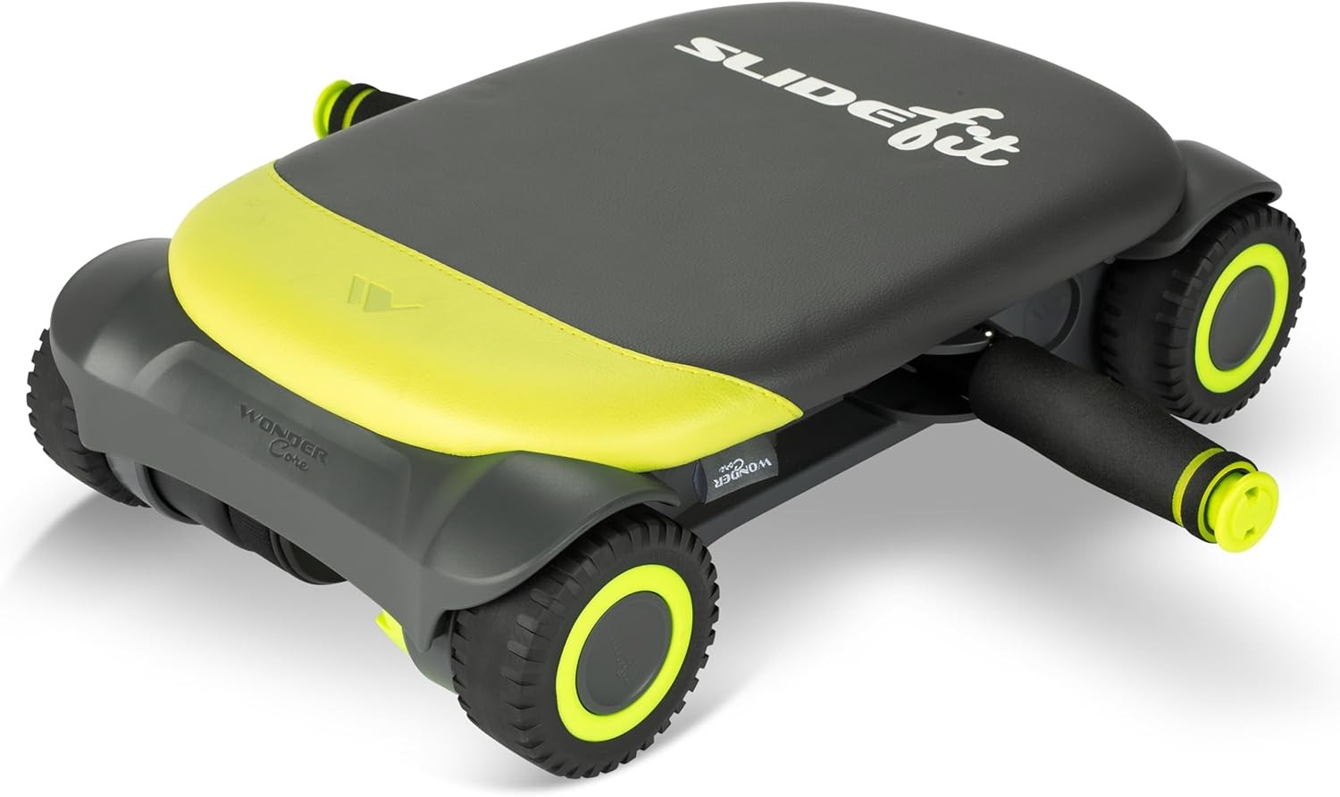 Slide Fit, Ab Roller Board with 4 Wheels, Automatic Rebound Abdominal Wheel