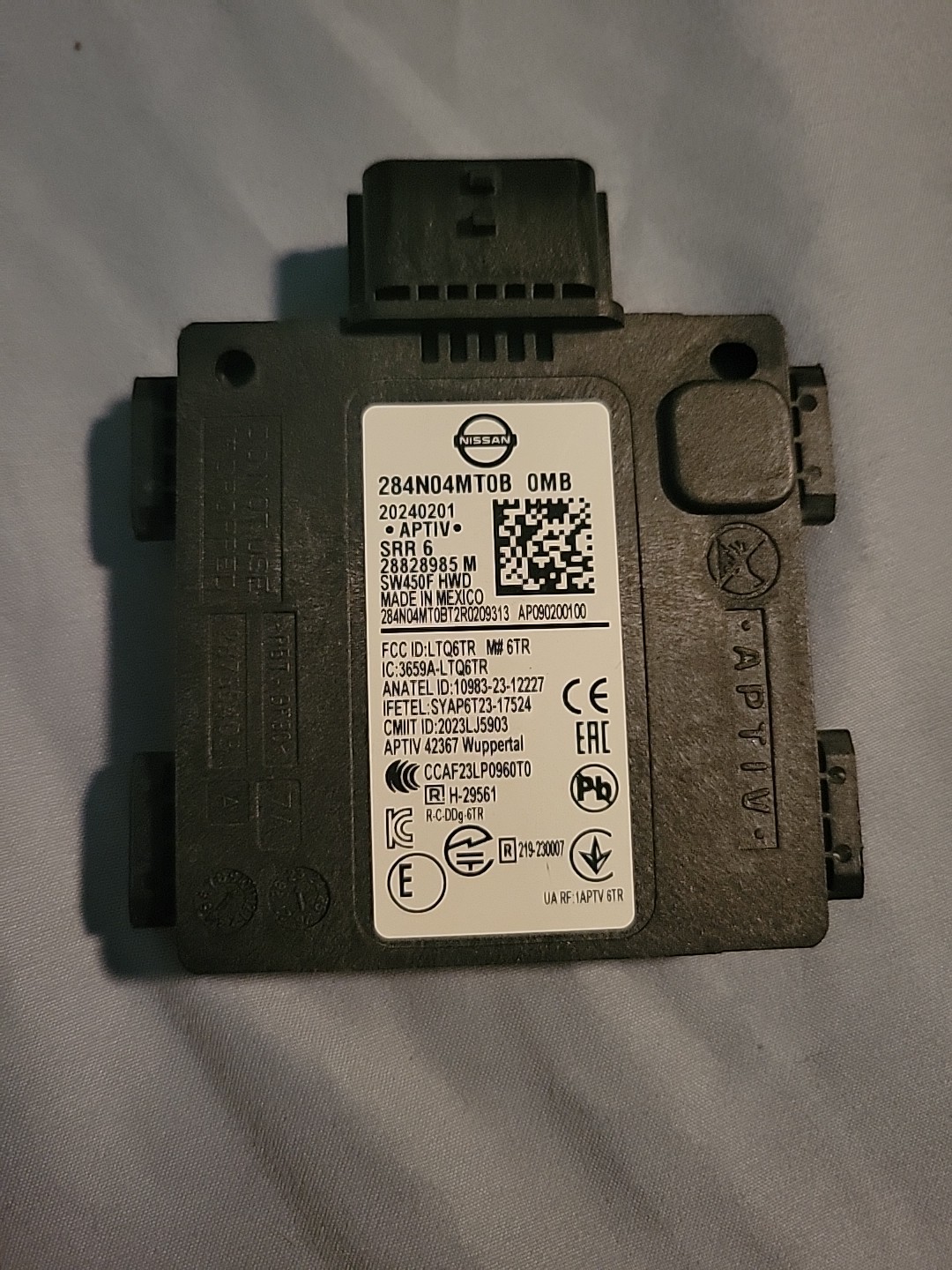 New Nissan 284N04MT0B Blind Spot Radar Rogue 2024