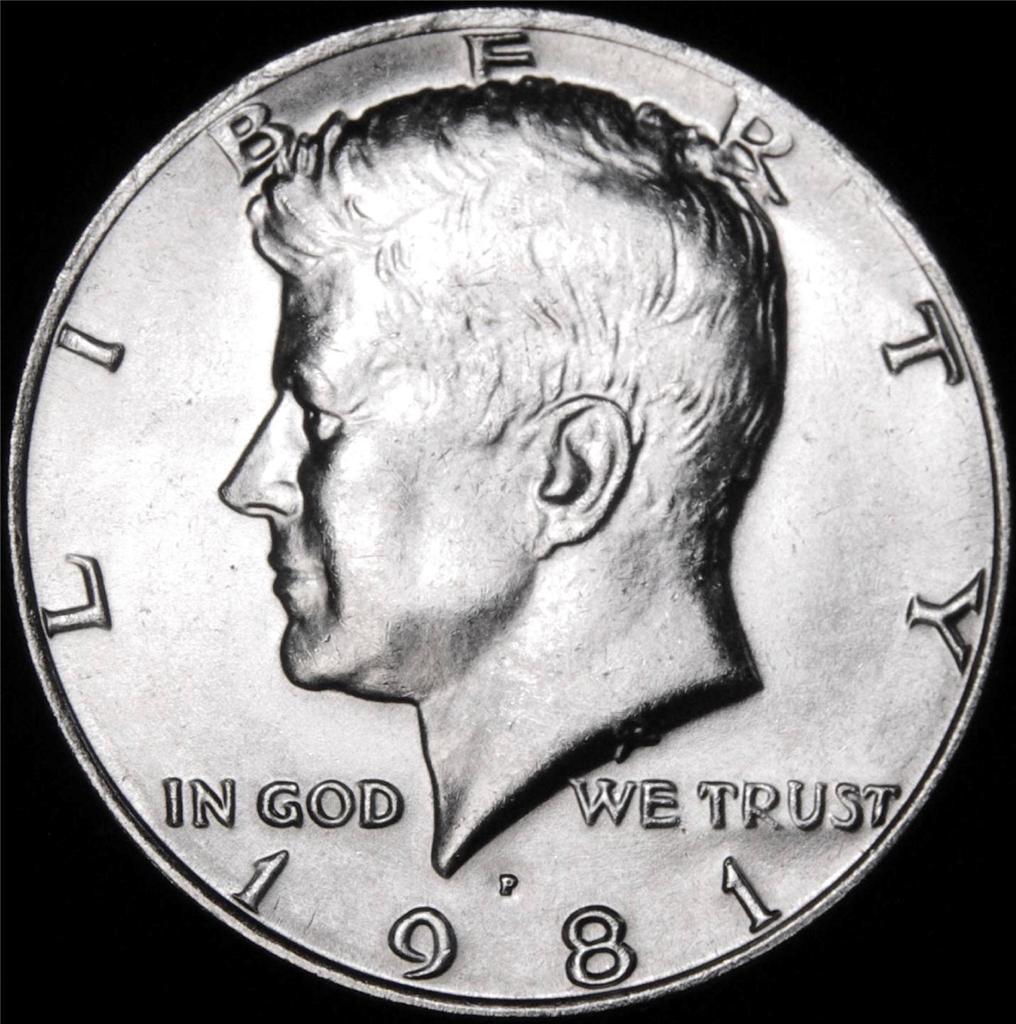 1981 P Kennedy Half Dollar - BU