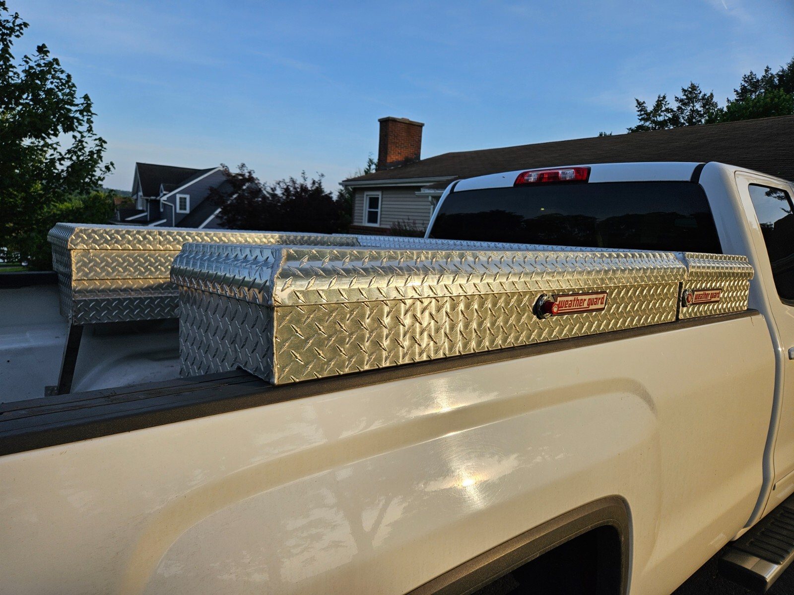 Set of 2-Level Holder compatible with Weather guard side box Version 2
