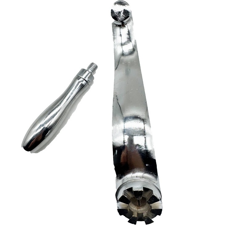 Milling Machine New Part- Elevating Knee Crank Handle For Type 7-teeth