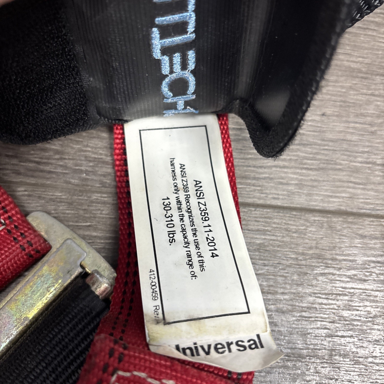 FallTech 7008B Tradesman Standard Universal Non-belted Full Body Harness