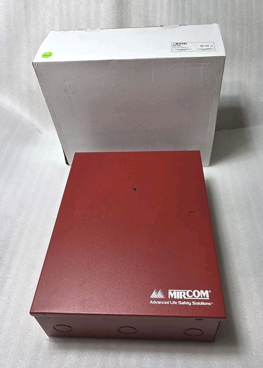 Mircom BPS-802 Nac Power Extender 12VDC or 24VDC @ 8 AMP Class 2, Input 115 VAC