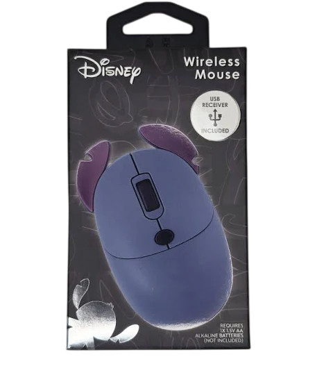 Disney Stitch Wireless Mouse USB receiver included
