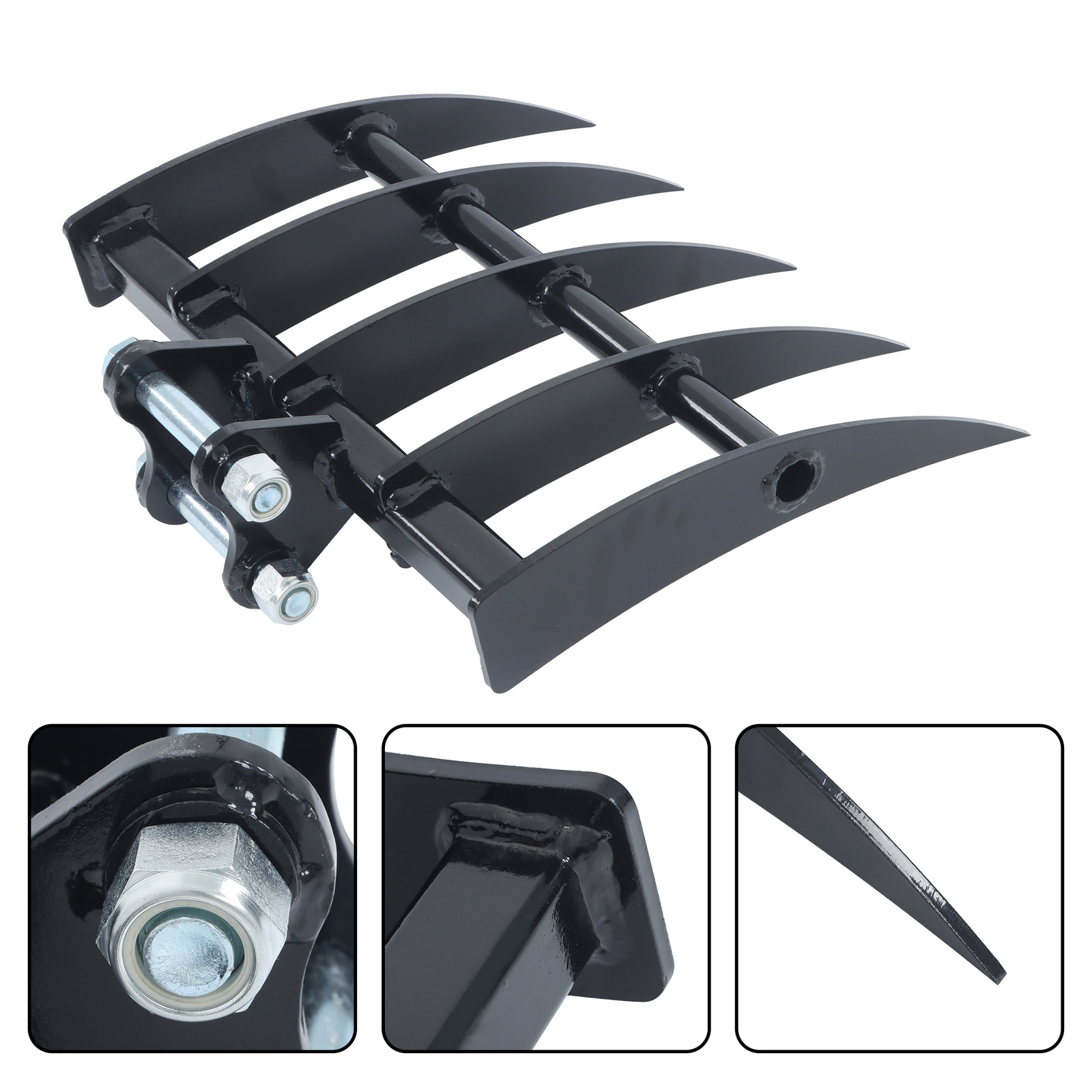 Rake Attachments For One Ton to 1.5Ton Mini Excavator Small Digger