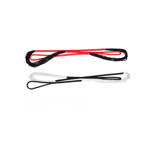 Jaguar CRS-004C 26.5" Polyester Fiber 175LBS Draw Crossbow Strings with End Caps